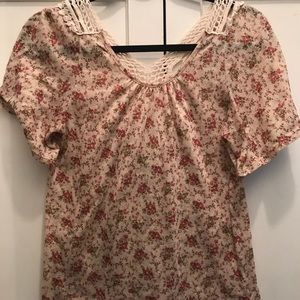 Floral printed blouse